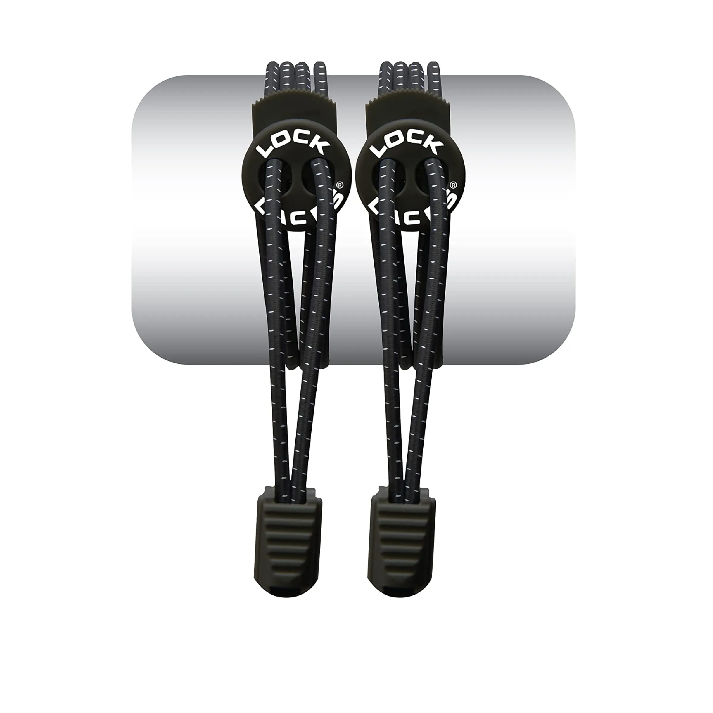 LOCK LACES - Elastic No Tie Shoelaces One Size Fits All