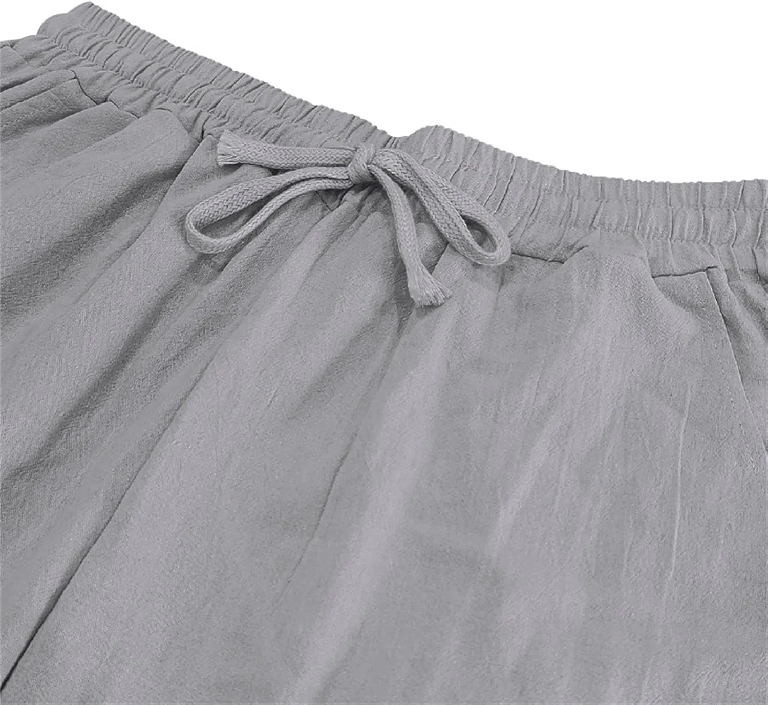 Mens Running Pants Yoga Baggy Relaxed Fit Lightweight Stretch Quick Dry Trousers Travel Hiking Outdoor Pants
