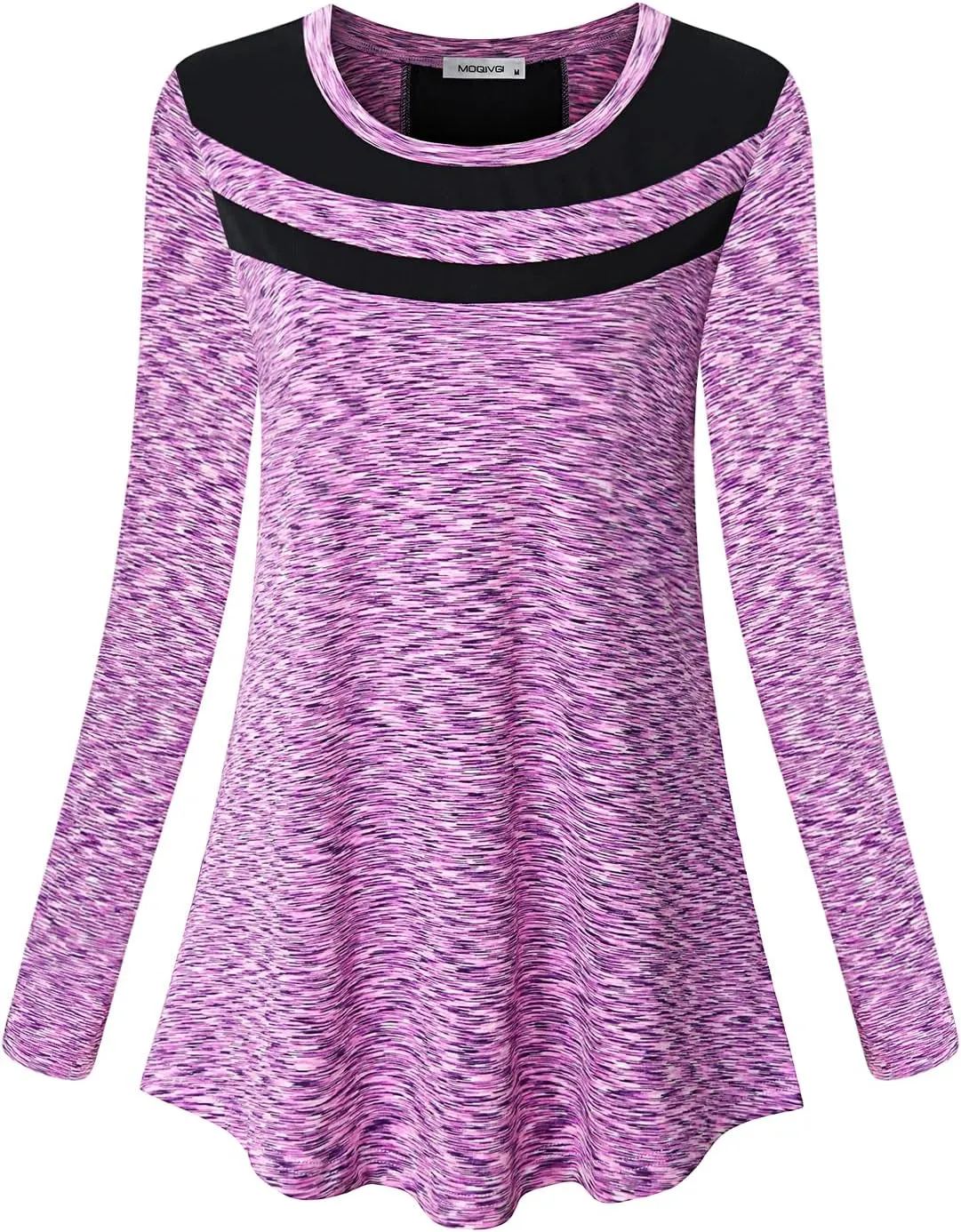 MOQIVGI Womens Short Sleeve Workout Tops Casual Wear Running Yoga Exercise Fitness Shirts Activewear