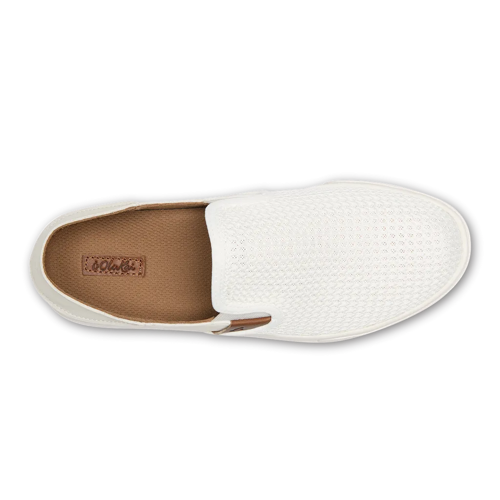 Olukai Pehuea Women's Slip On Sneakers - Bright White