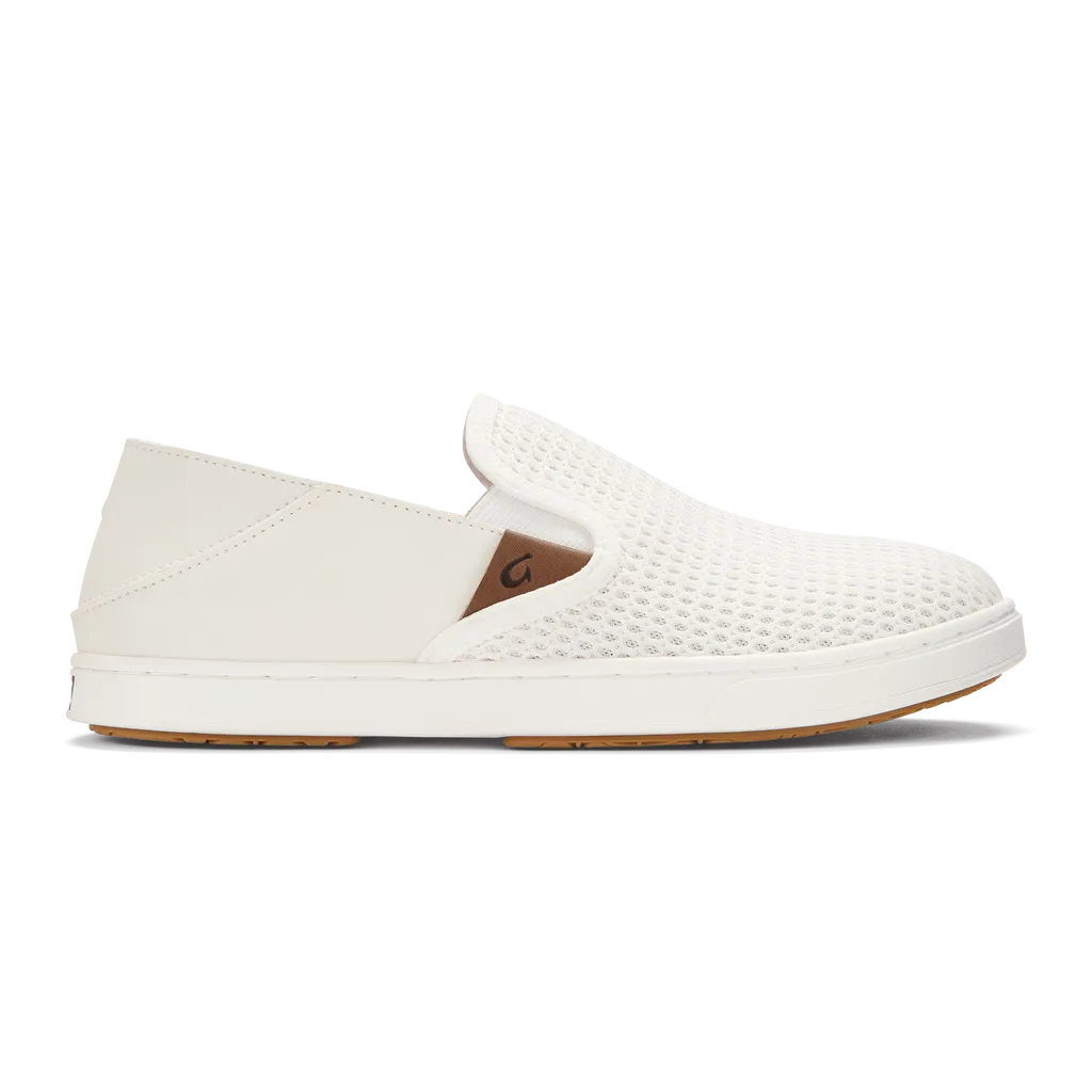 Olukai Pehuea Women's Slip On Sneakers - Bright White