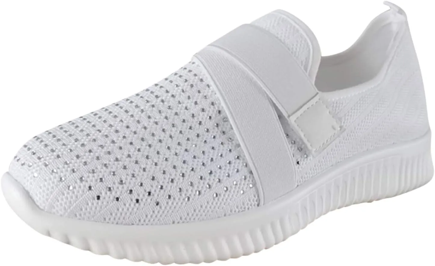 Orthopedic Shoes for Women Slip On Walking Shoes with Arch Support Breathable Lightweight Running Sneakers