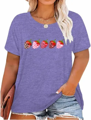 Plus Size Coffee Sunflowers Graphic Printed Shirt Women Short Sleeve Summer O-Neck Casual Tunics Top Tshirt
