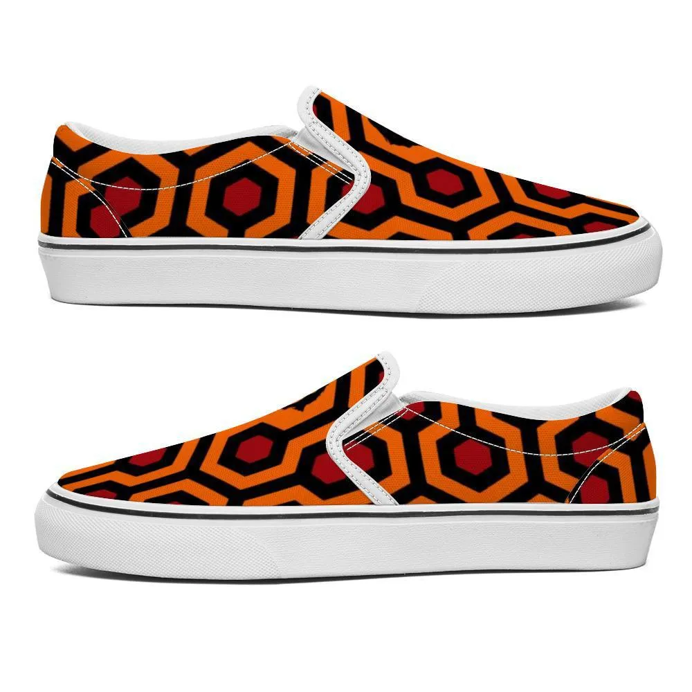 Redrum 237 Smiley Face -The Shining | Horror Freak Classic Slip-on Sneakers