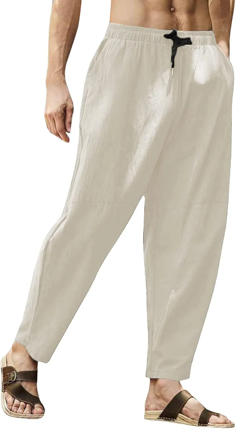 Running Pants for Men Flex Lightweight Baggy Lightweight Lounge Workout Trousers Joggers Outdoor Summer Pants
