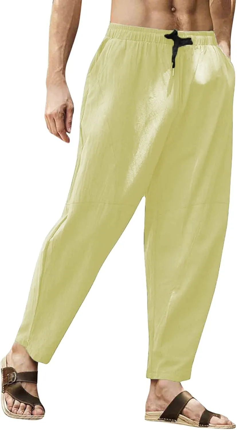 Running Pants for Men Flex Lightweight Baggy Lightweight Lounge Workout Trousers Joggers Outdoor Summer Pants