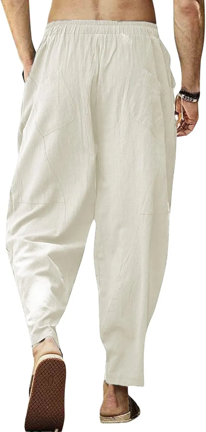 Running Pants for Men Flex Lightweight Baggy Lightweight Lounge Workout Trousers Joggers Outdoor Summer Pants
