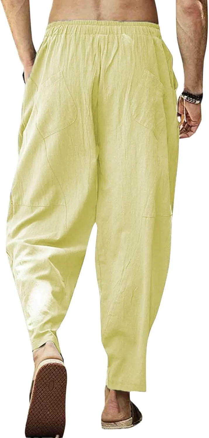 Running Pants for Men Flex Lightweight Baggy Lightweight Lounge Workout Trousers Joggers Outdoor Summer Pants