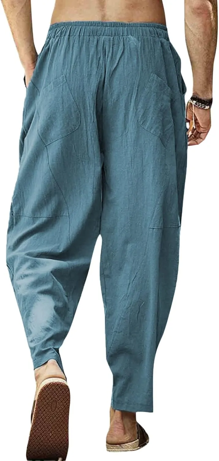 Running Pants for Men Flex Lightweight Baggy Lightweight Lounge Workout Trousers Joggers Outdoor Summer Pants