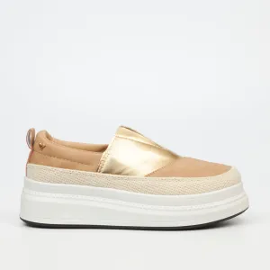 Senhora 17 - Taupe Butterfly Feet Sneaker