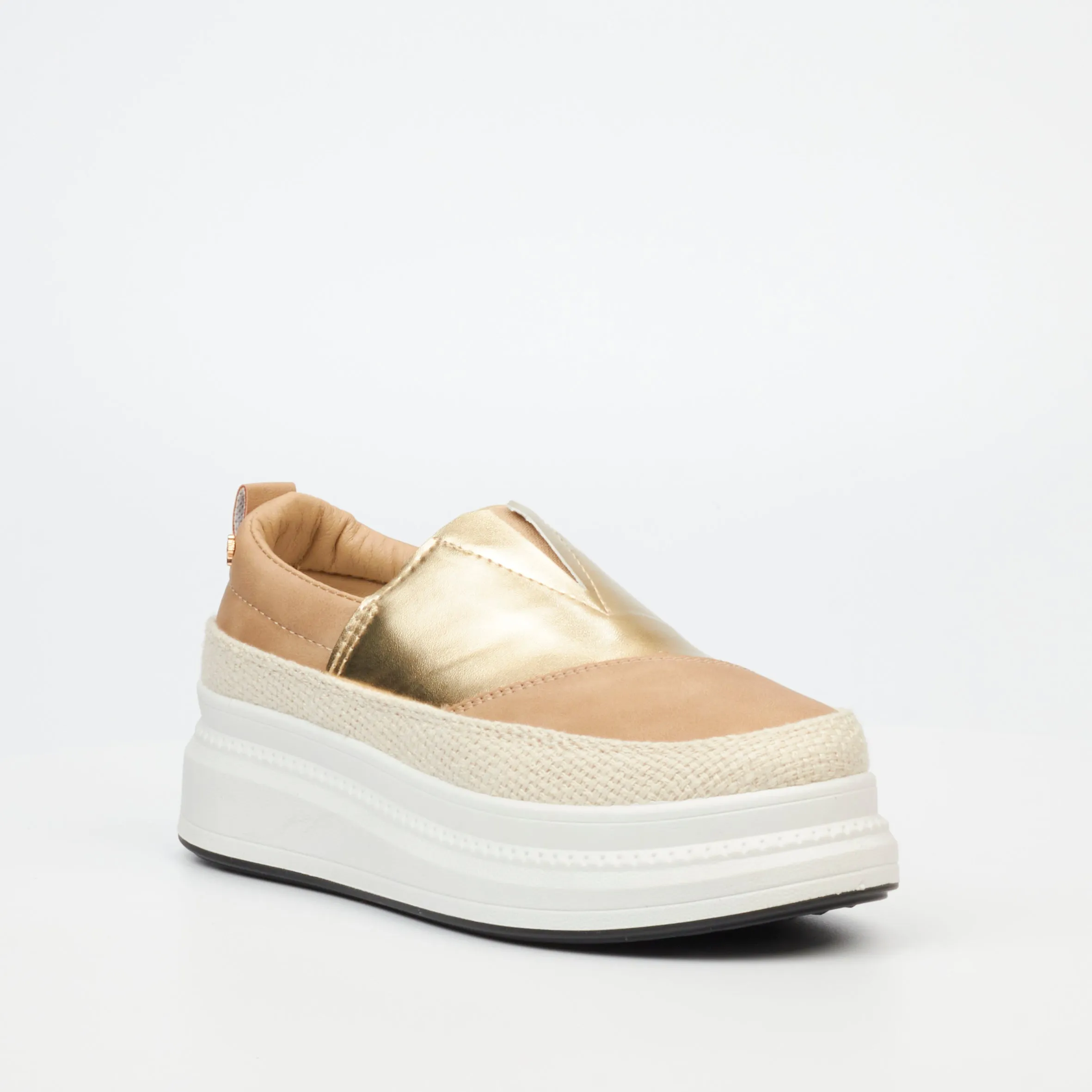 Senhora 17 - Taupe Butterfly Feet Sneaker