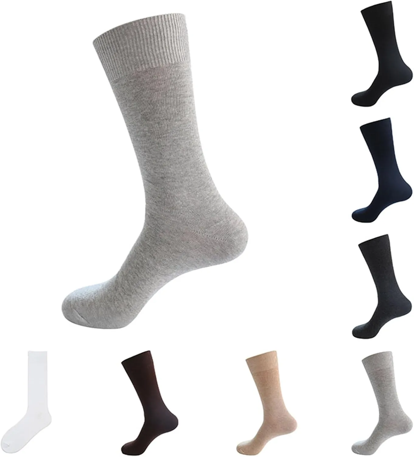 Socks for Men Men's Socks Autumn And Winter Long Tube Socks Combed Cotton Men's Socks Christmas Stockings Sugar
