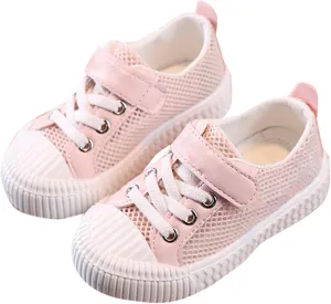 Summer Thin Mesh Rubber Sole Lightweight Breathable Non Slip Children's Casual Sports Shoes Kids Shoes Size 3