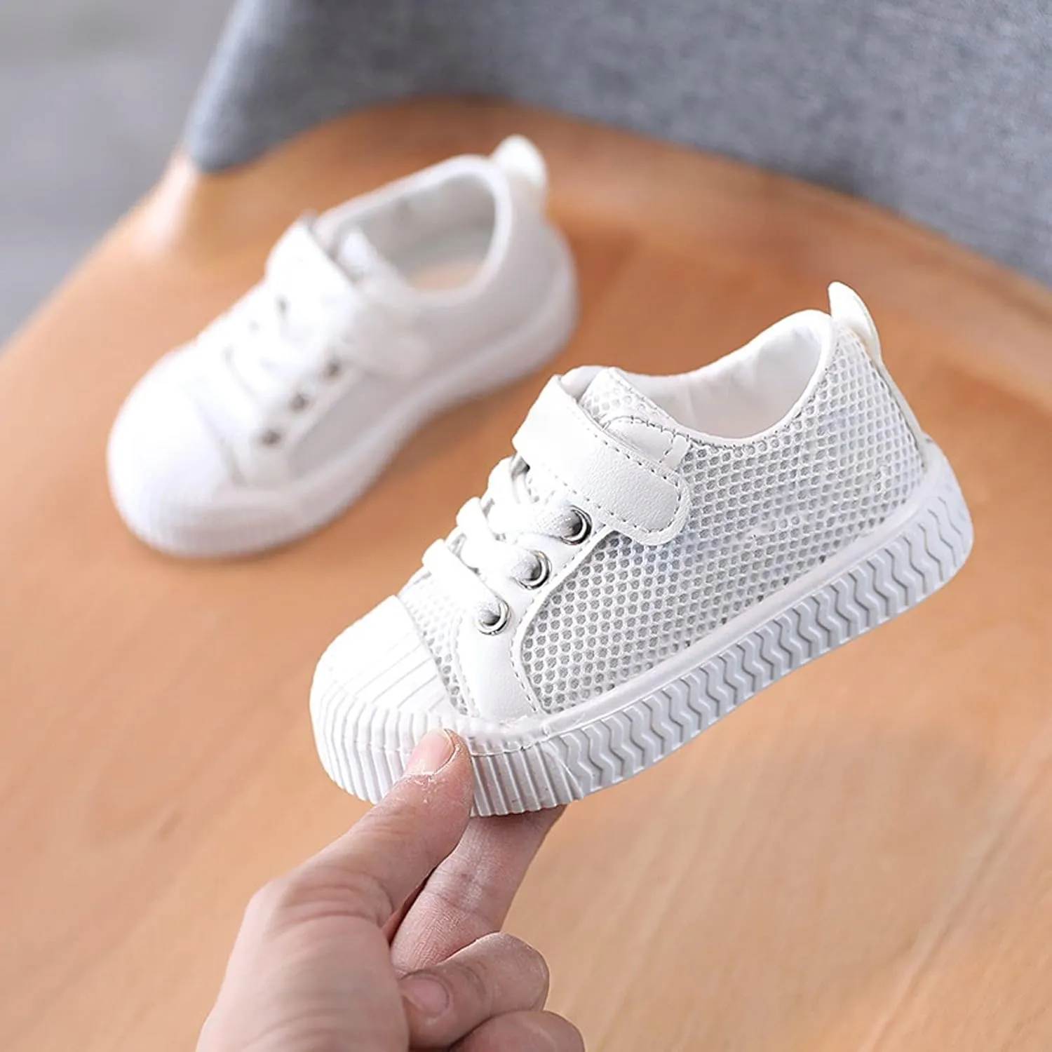 Summer Thin Mesh Rubber Sole Lightweight Breathable Non Slip Children's Casual Sports Shoes Kids Shoes Size 3