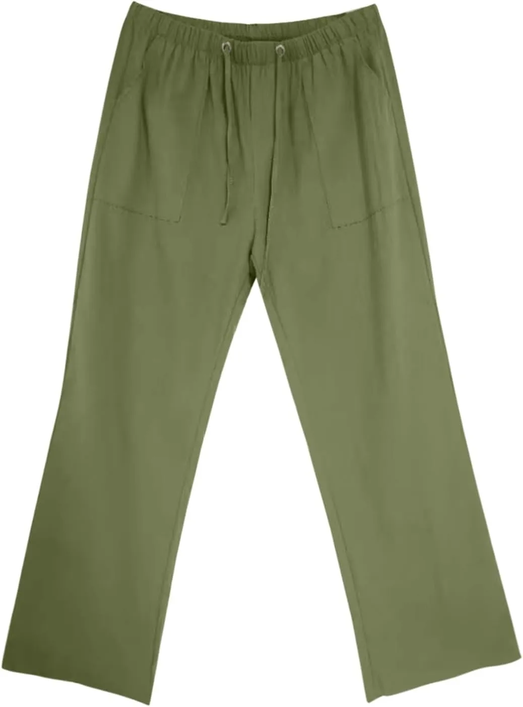 Tactical Pants for Men Active Baggy Wide Leg Tapered Long Flex Trousers Hiking Travel Summer Pants