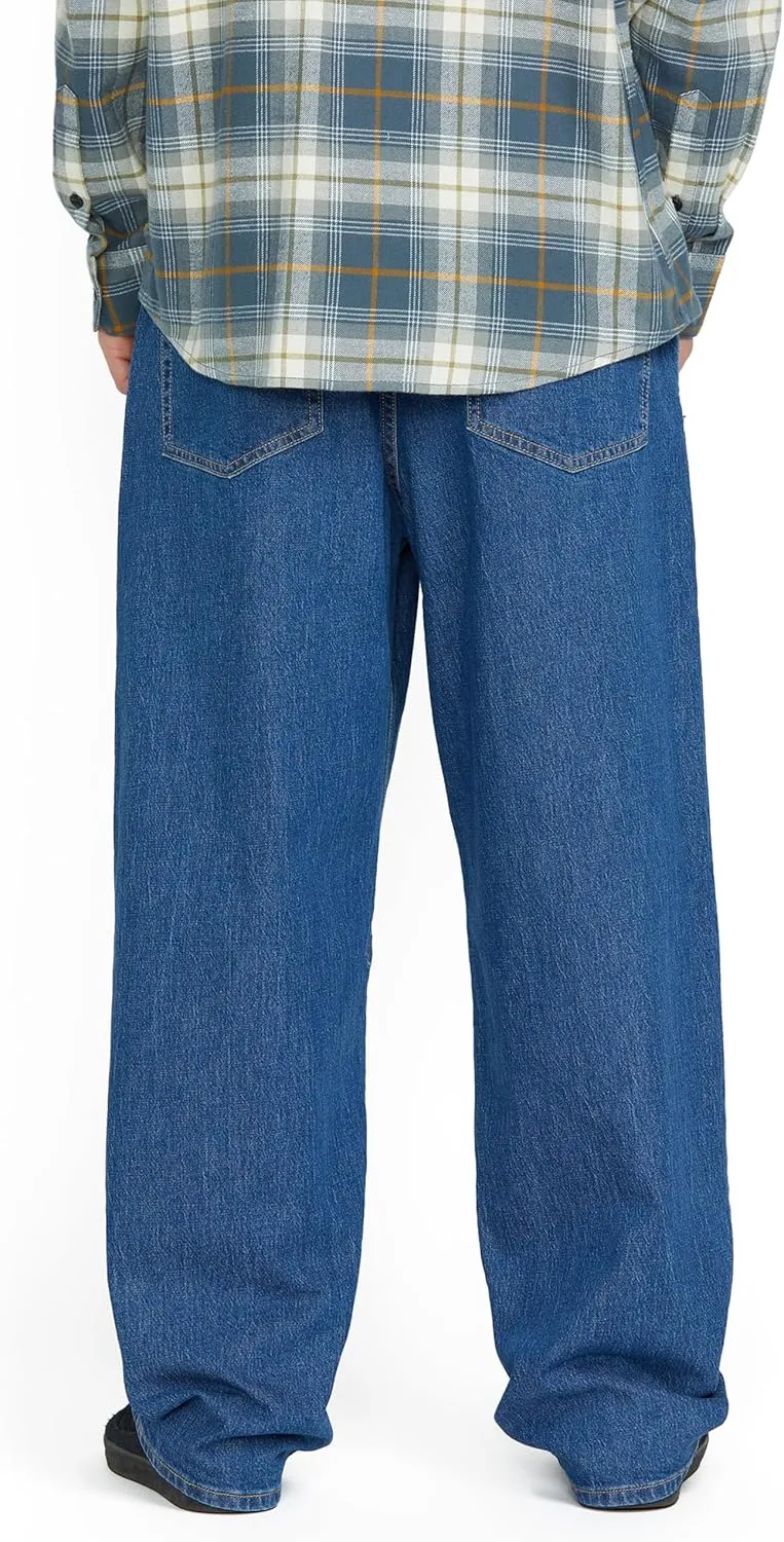 Volcom Men's Regular Billow Loose Fit Denim Jean Pant