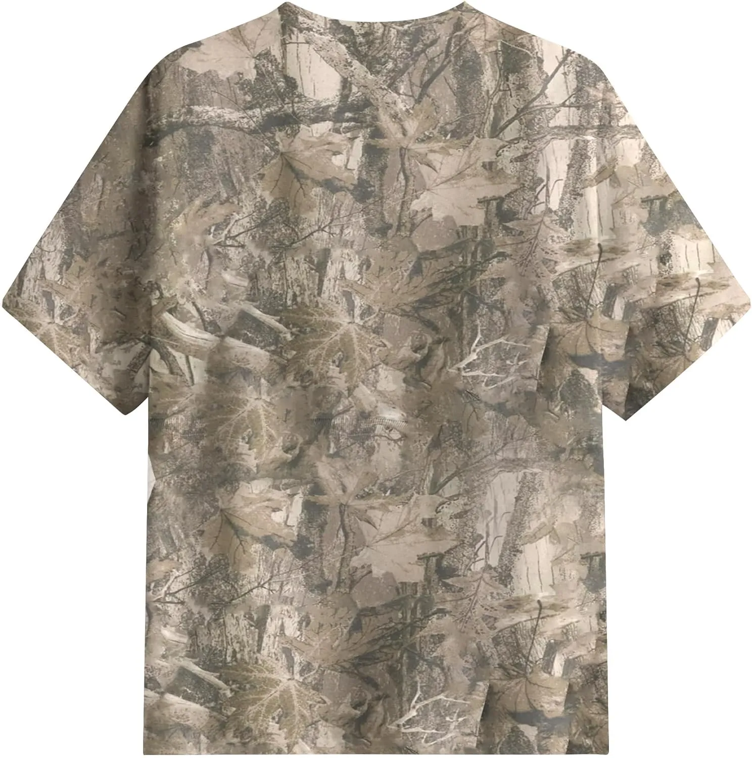Women Camo Tee Shirt for Men Maple Leaf Print Oversized T Shirt Short Sleeve Summer Casual Tee Tops