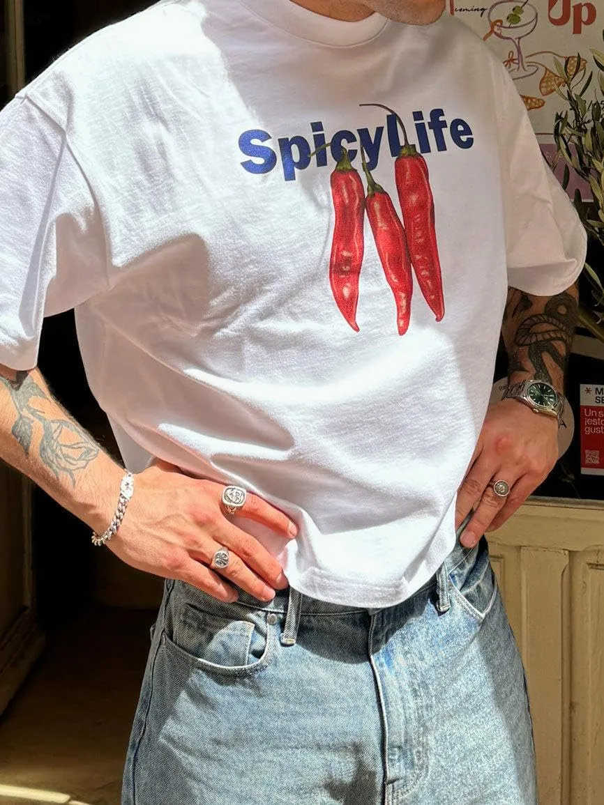 Women Graphic Oversized Tee Y2k Fruit Print Short Sleeve White Top Crewneck Cute Aesthetic Tee Shirts Summer