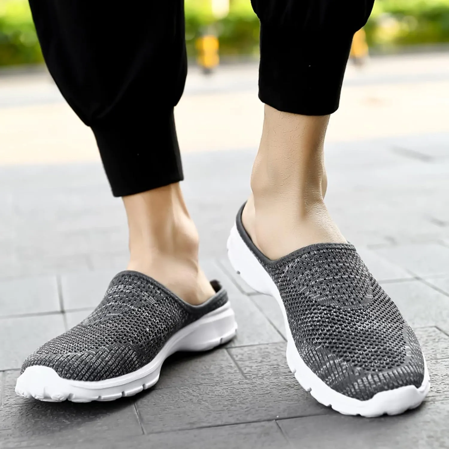 Women Mesh Sneaker Summer Slip On Casual Sneakers Comfortable Breathable Lightweight Walking Shoes with Arch Support