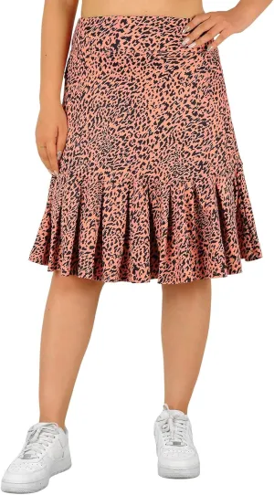 Womens Skorts Modest Knee Length Skirts Athletic Midi Active Running Skirt