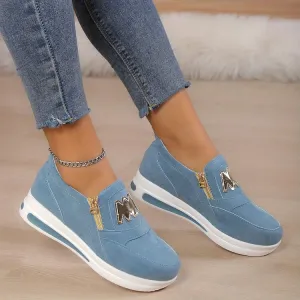 Women's Trendy Slip-On Canvas Sneakers