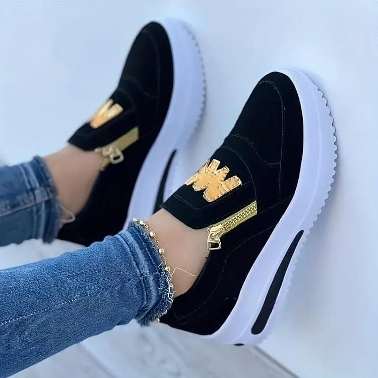 Women's Trendy Slip-On Canvas Sneakers