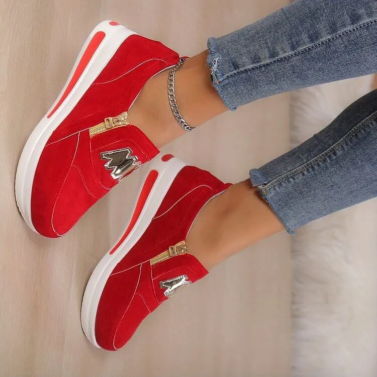 Women's Trendy Slip-On Canvas Sneakers