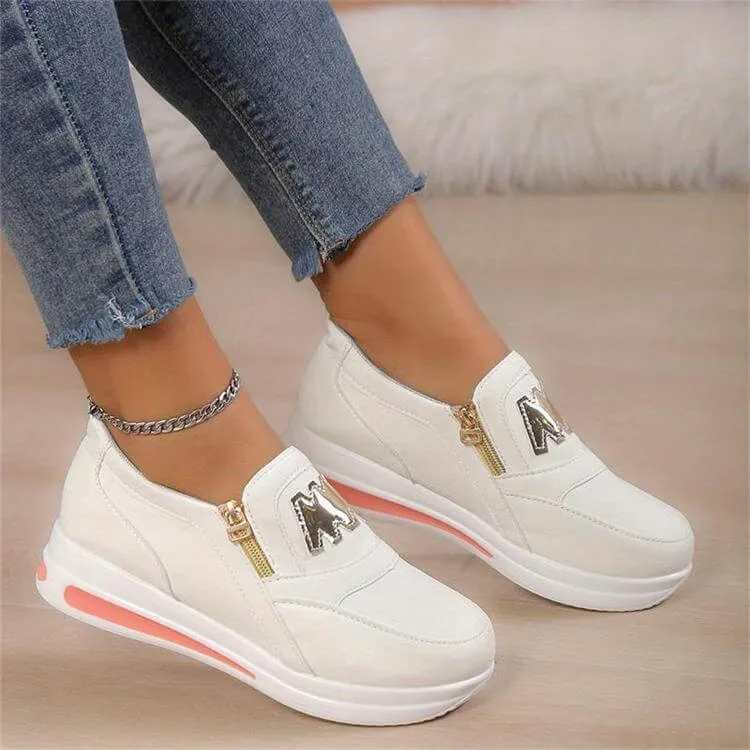 Women's Trendy Slip-On Canvas Sneakers