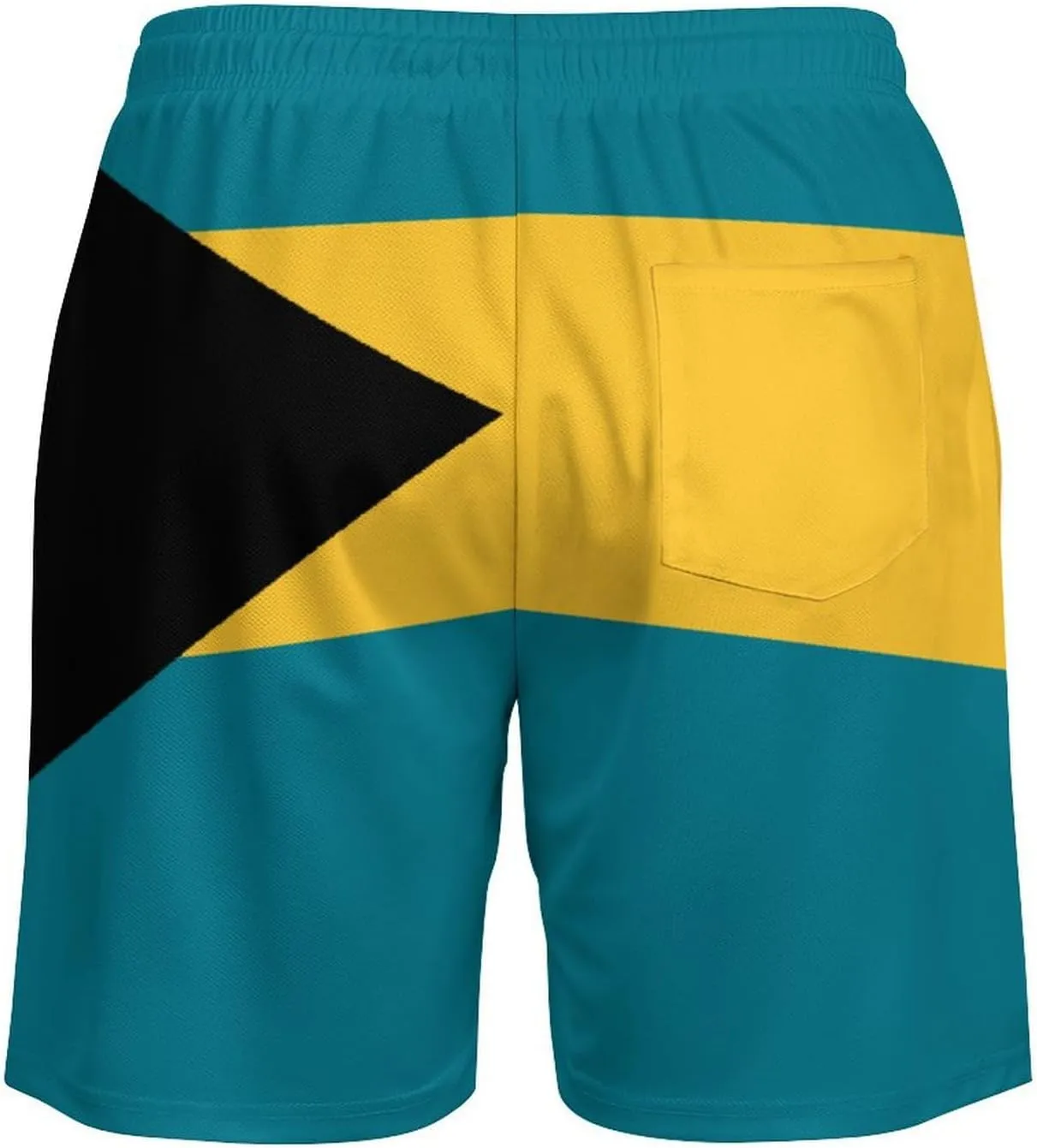 Zakqeik Italian Flag Mens Swim Trunks Quick Dry Swim Shorts with Pockets Funny Beach Shorts