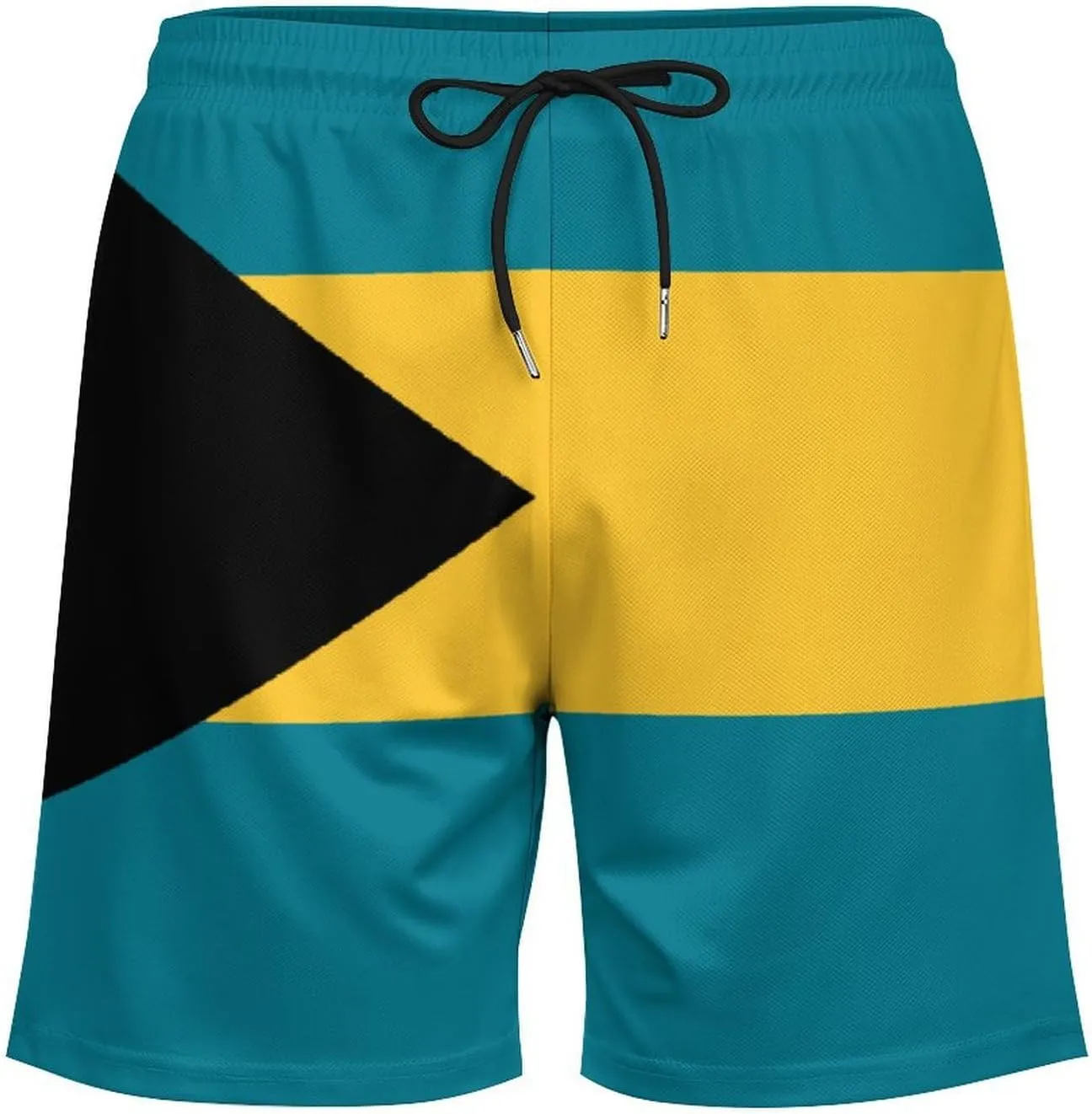 Zakqeik Italian Flag Mens Swim Trunks Quick Dry Swim Shorts with Pockets Funny Beach Shorts