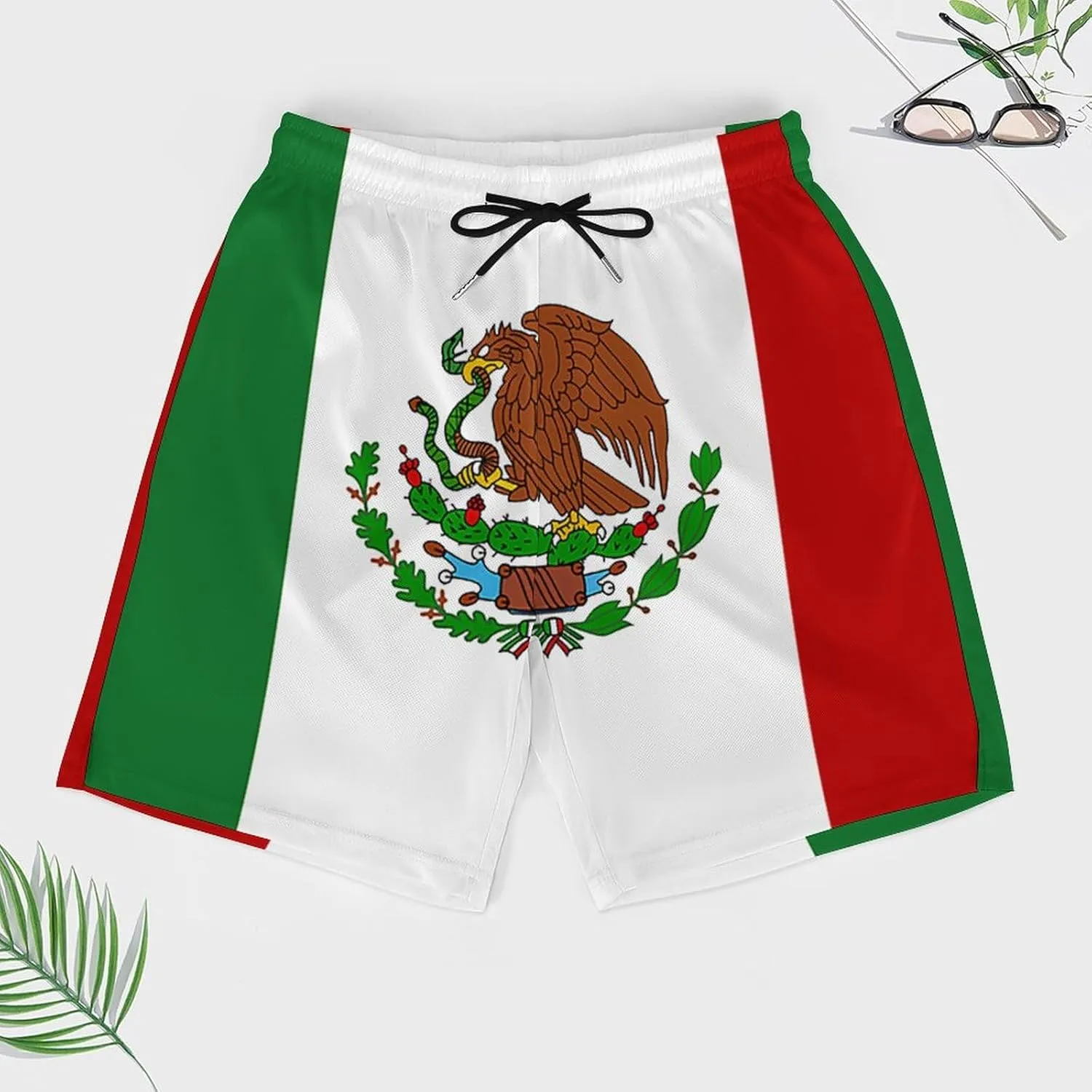 Zakqeik Men's Summer Texas Flag Swim Trunks Quick Dry Surf Boardshorts Bathing Suit Shorts with Pockets